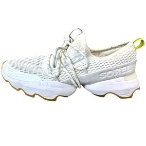 Sorel Kinetic Impact Lace Sneaker Sea Salt Low Top Lace Up Sneakers Shoes Size 8